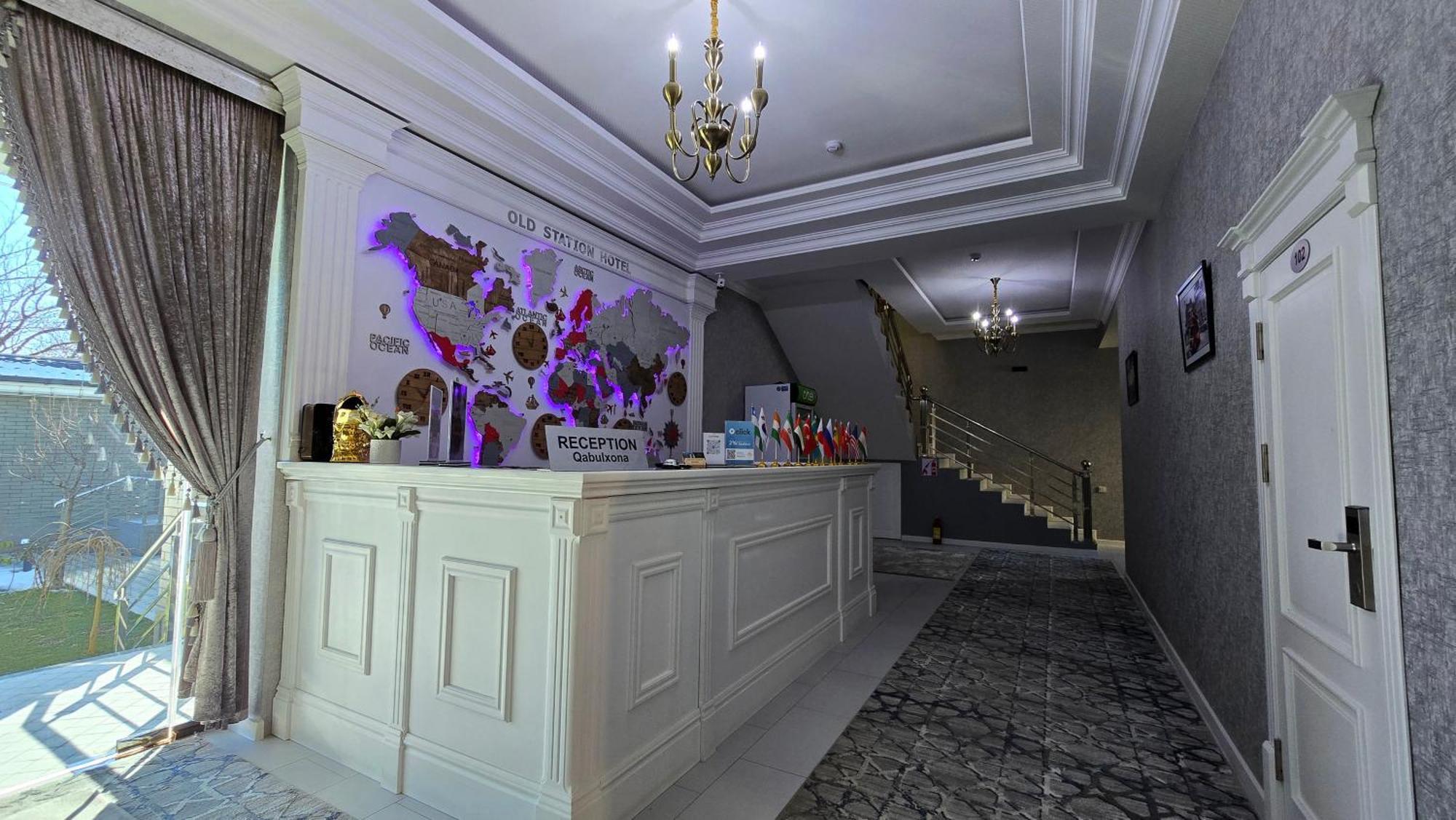 Old Station Hotel Samarkand Eksteriør bilde
